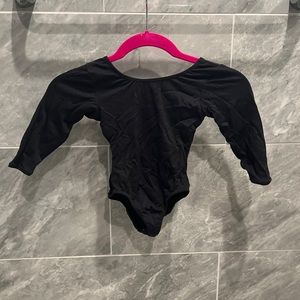 Jacques Moret Black Long Sleeve Leotard (6/7)